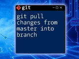 Effortless Git Pull Changes From Another Branch