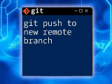 Mastering Git Push To New Repository In Minutes