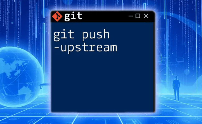 Mastering Git Push Set Upstream With Ease