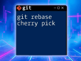 Git Undo Cherry Pick A Simple Guide To Reversing Changes