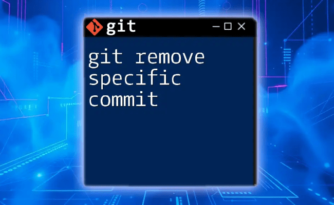 Mastering Git Reset To Specific Commit: A Quick Guide