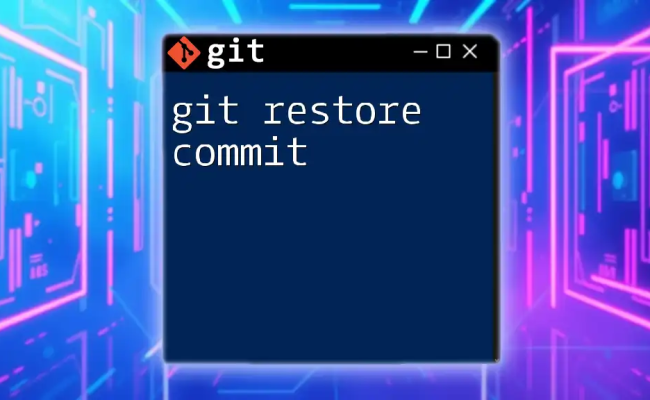 Undo Git Restore: Your Quick Guide To Reverting Changes
