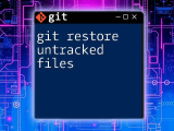 Mastering Git Stash For Untracked Files A Quick Guide