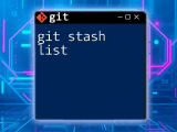 Mastering Git Save Stash A Quick Guide