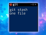 Mastering Git Stash Apply Conflict A Quick Guide