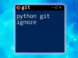 Mastering Python And Git A Quick Guide To Success
