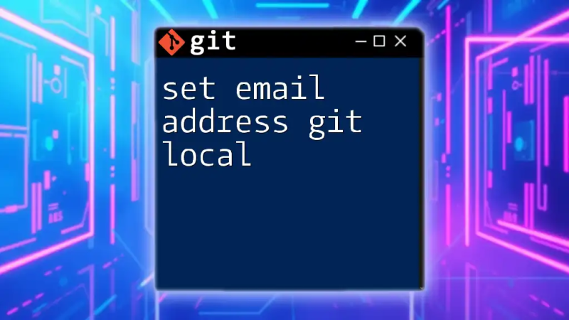How To Update The Email Address In A Git Commit - Classic 4K Nature Arts | Free Download