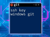 Mastering Ssh Key Management On Windows For Git