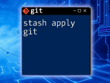 Mastering Git Stash Apply Conflict A Quick Guide