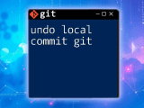Git Undo A Local Commit Simplified Guide