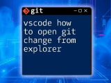 Vscode Git Show Single File Change A Quick Guide