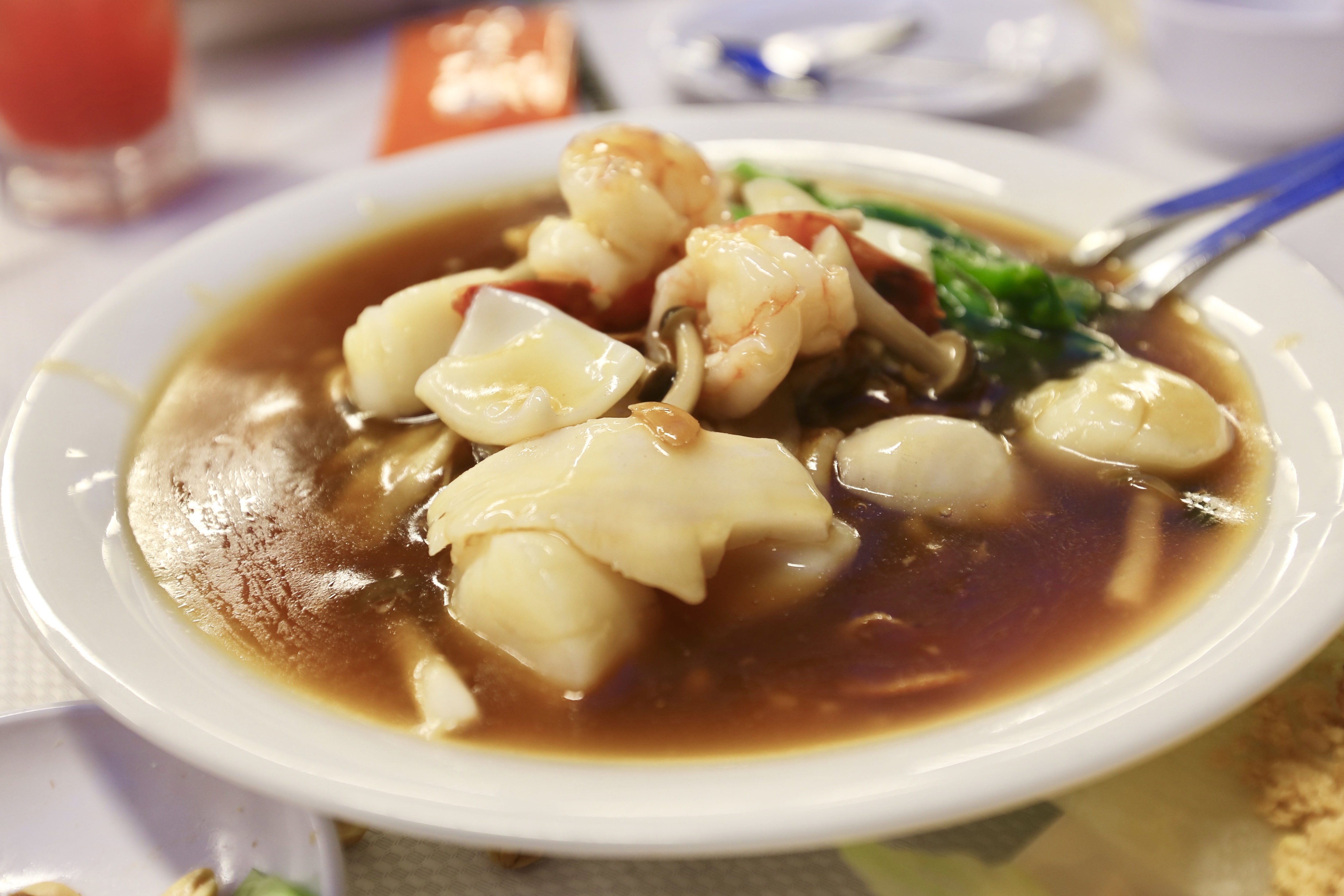 Hor Fun with Seafood (3.75) - my kind of thing