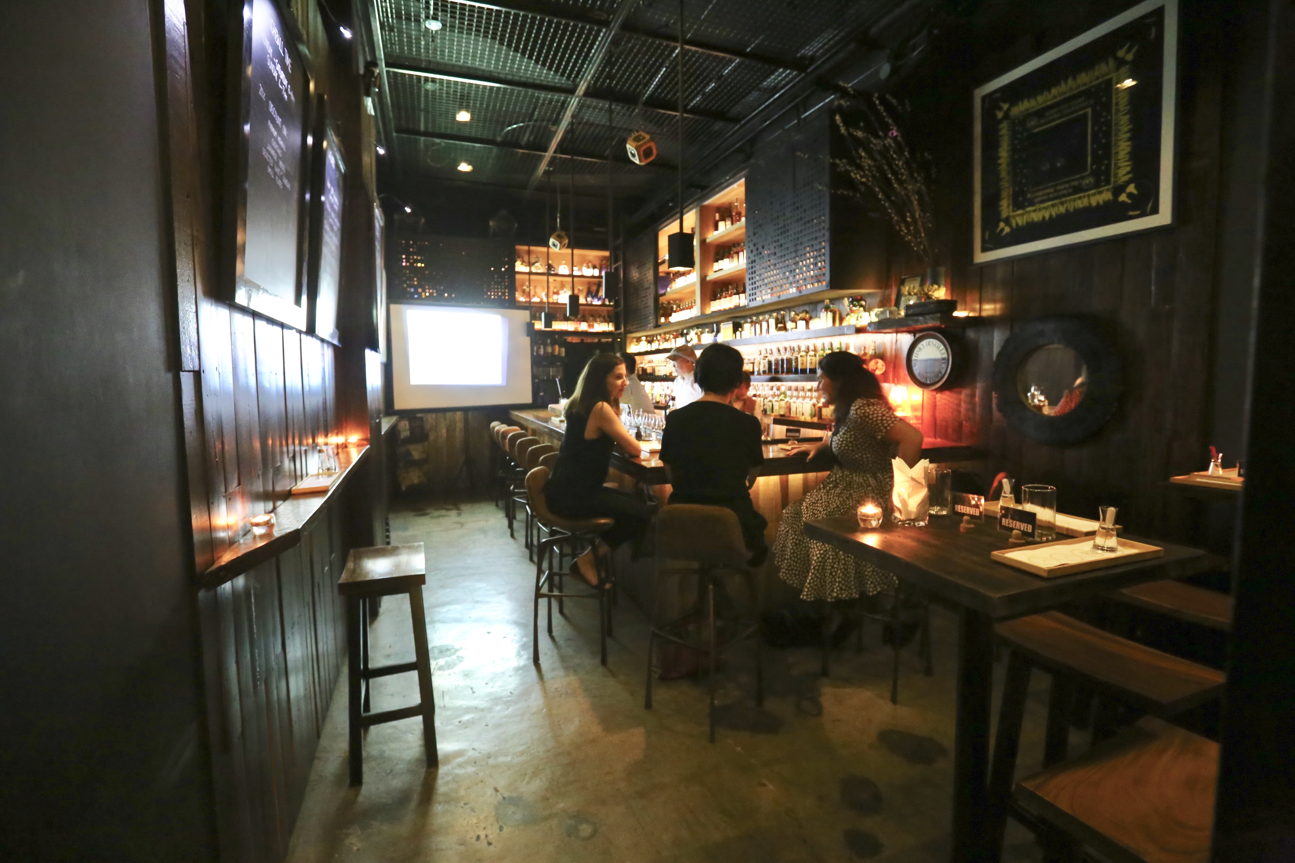 Located in Serendra Piazza, Lit is a bar specializing in Japanese whiskies.