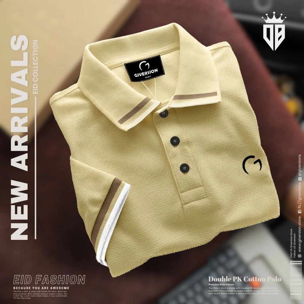 PK Cotton Polo: Effortless, Best Style