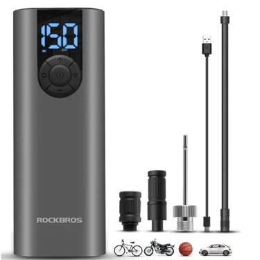 A8 Mini Electric Air Bike Tire Pump 120PSl 2*2600mAh