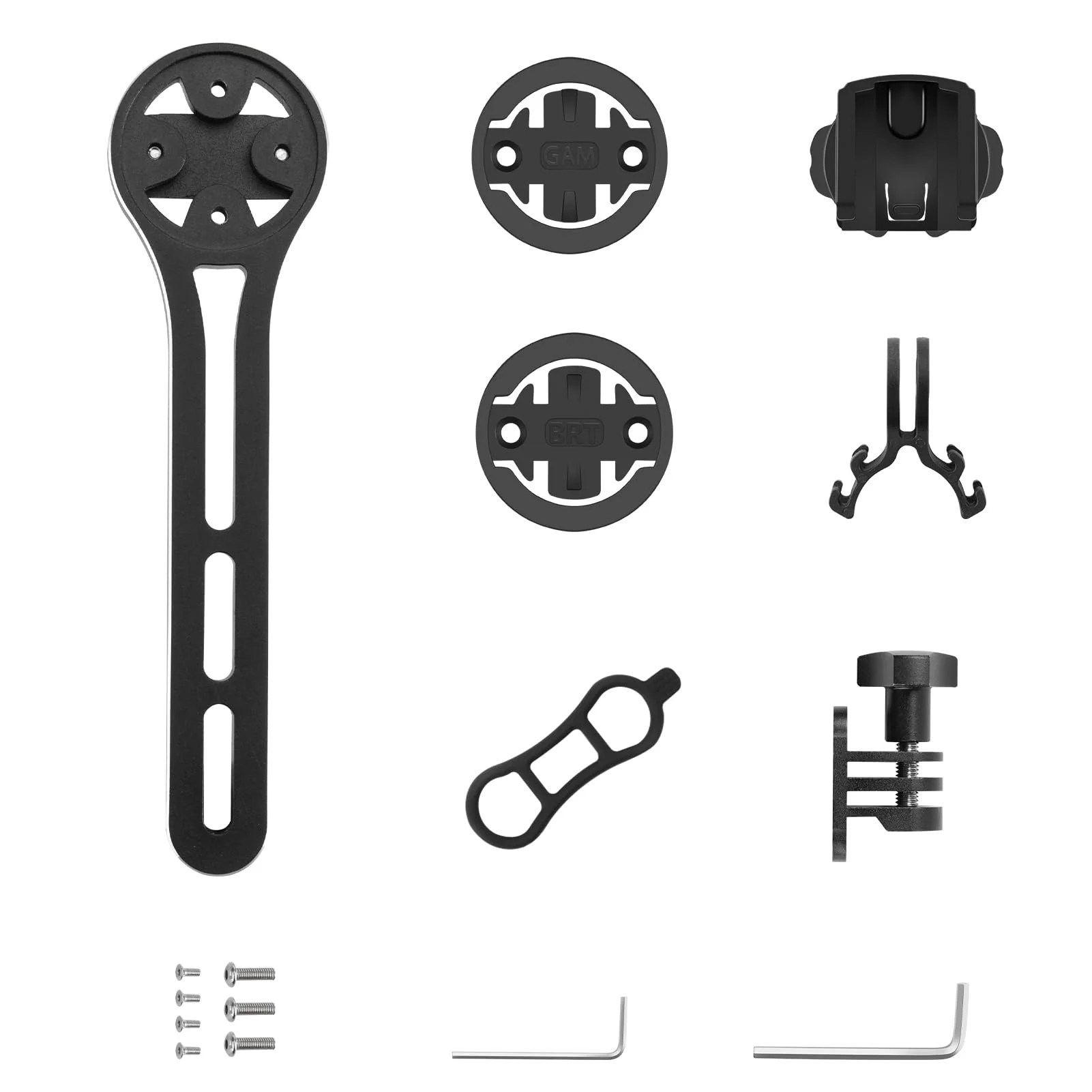 Aluminum Out Front Mount for Garmin, Bryton, Cateye