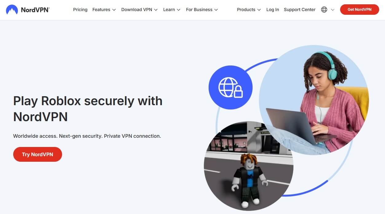 Best VPN For Roblox In 2026 Speed Security Low Latency NordVPN Roblox 