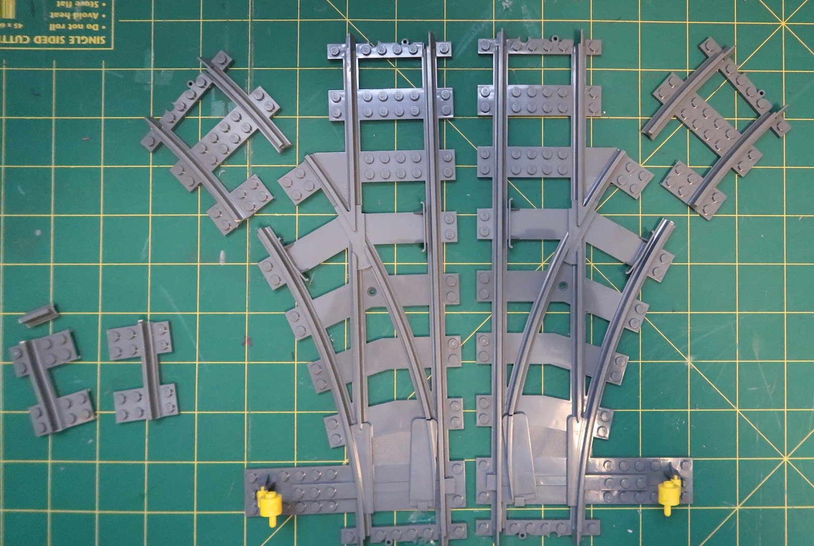 LEGO Train Junction Hack Alignment