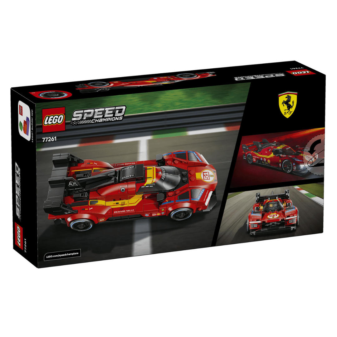 LEGO 77261 Ferrari 499P - 2 Box Rear