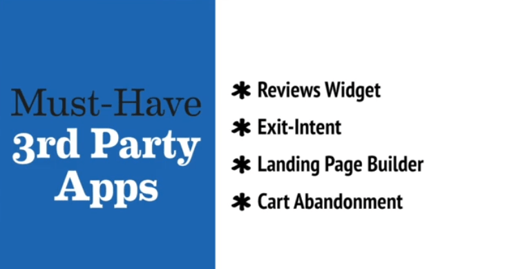 Ecommerce video course  Video 6 – Third-party Apps