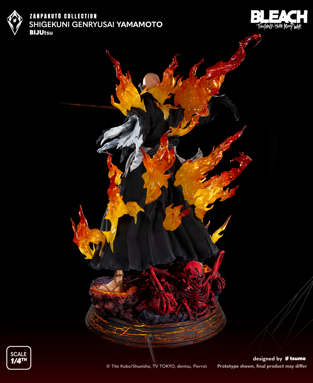 TSUME studio BLEACH 死神一番隊長山本元柳齋重國稚熱gk公仔模型