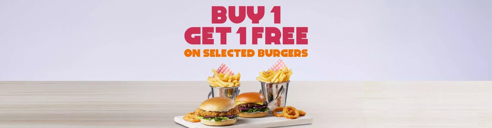 2 For 1 Burgers | Buy One Get One Free | Hungry Horse
