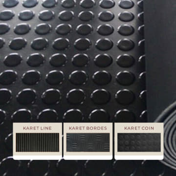 Rubber Flooring Coin Pattern Collection 01