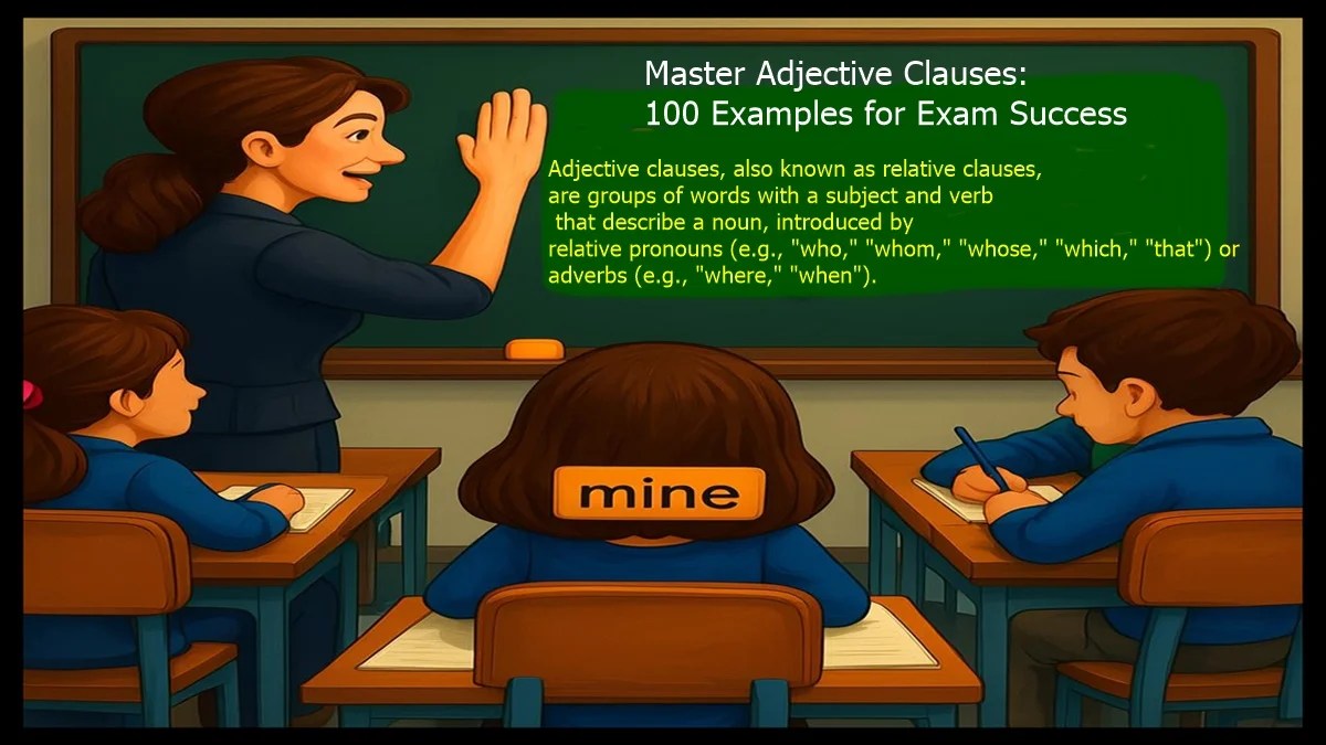 Adjective Clauses