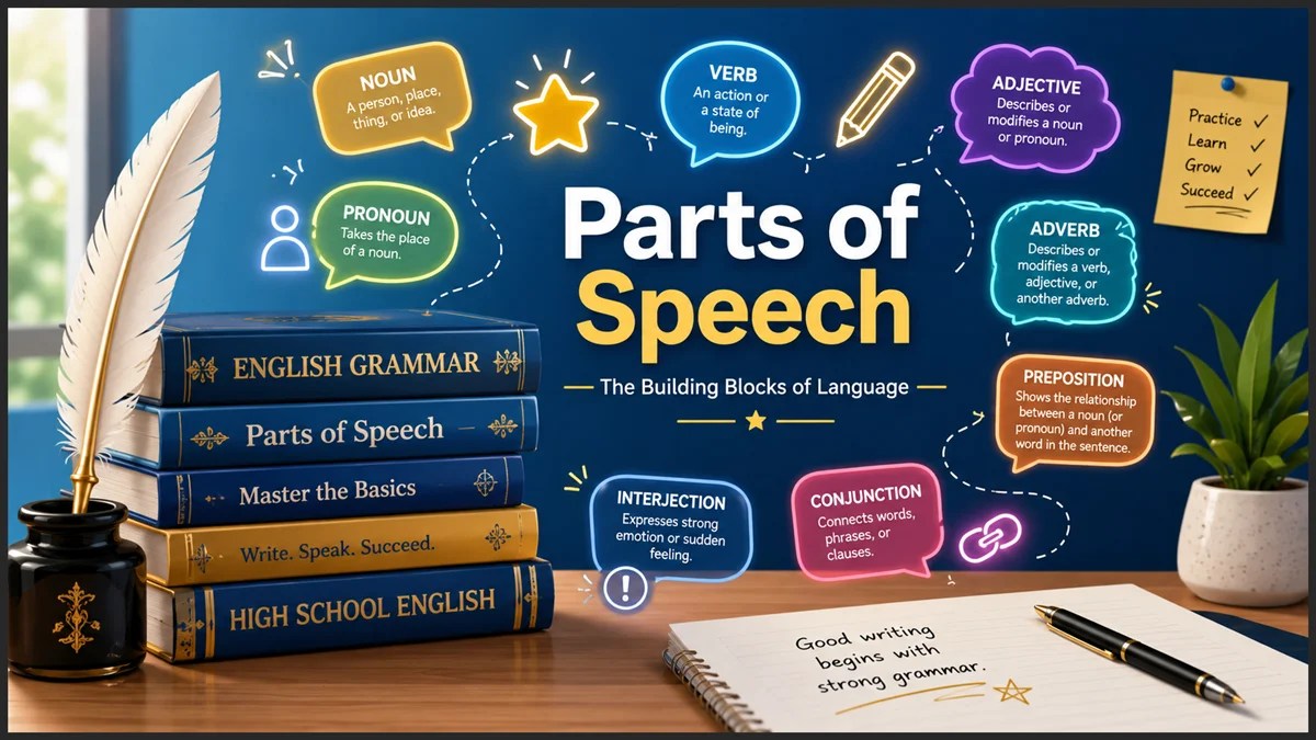 8 Parts of Speech