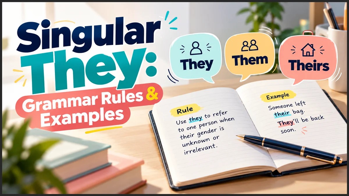 singular they grammar rules with examples