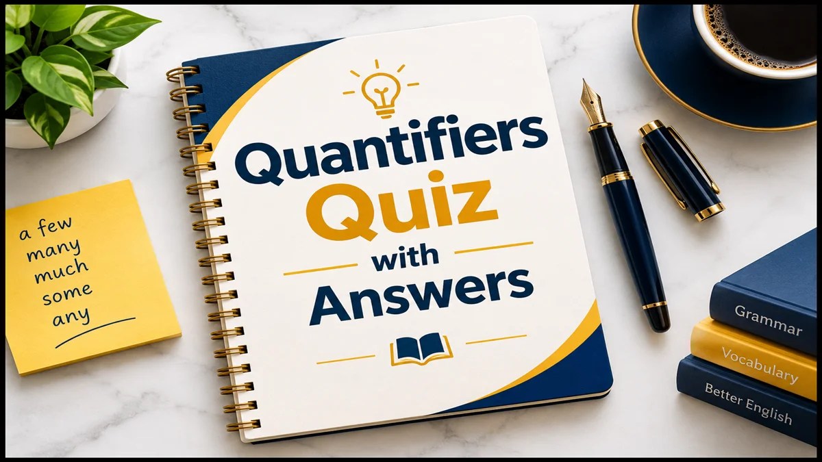 Quantifiers Quiz with Answers