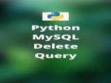 Python Mysql Delete Query Important Concept