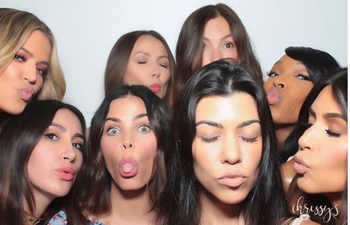Khloe Kardashian, Kim Kardashian West, Jenna Dewan Tatum, Kourtney Kardashian at Baby Shower