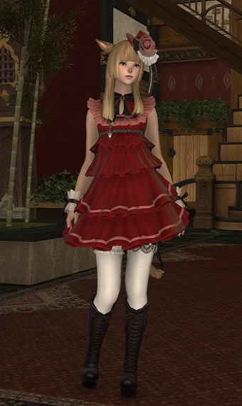 Ruby Ruffles Eorzea Collection - Amazing Sunset Art - Desktop