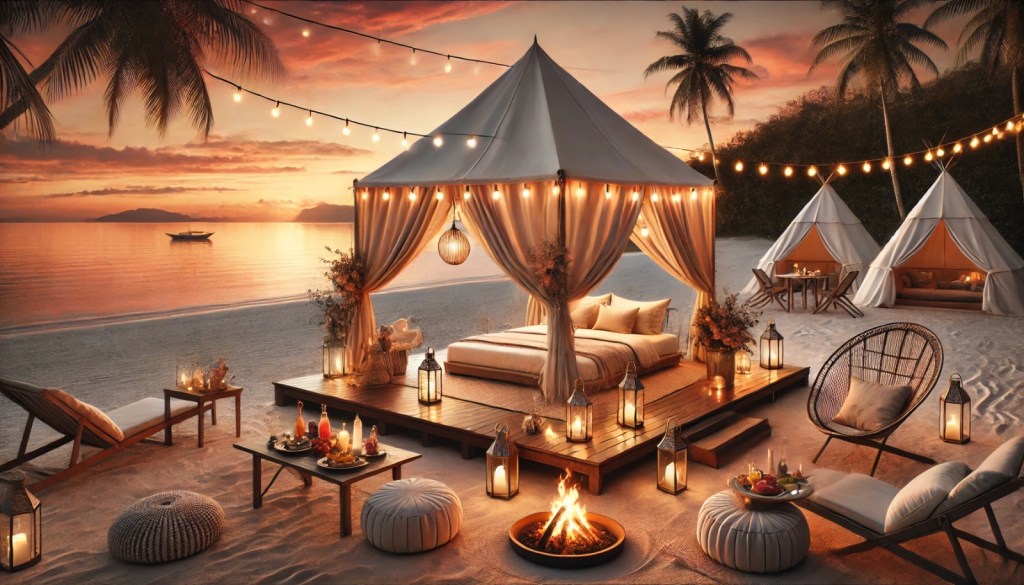 Historia del Glamping