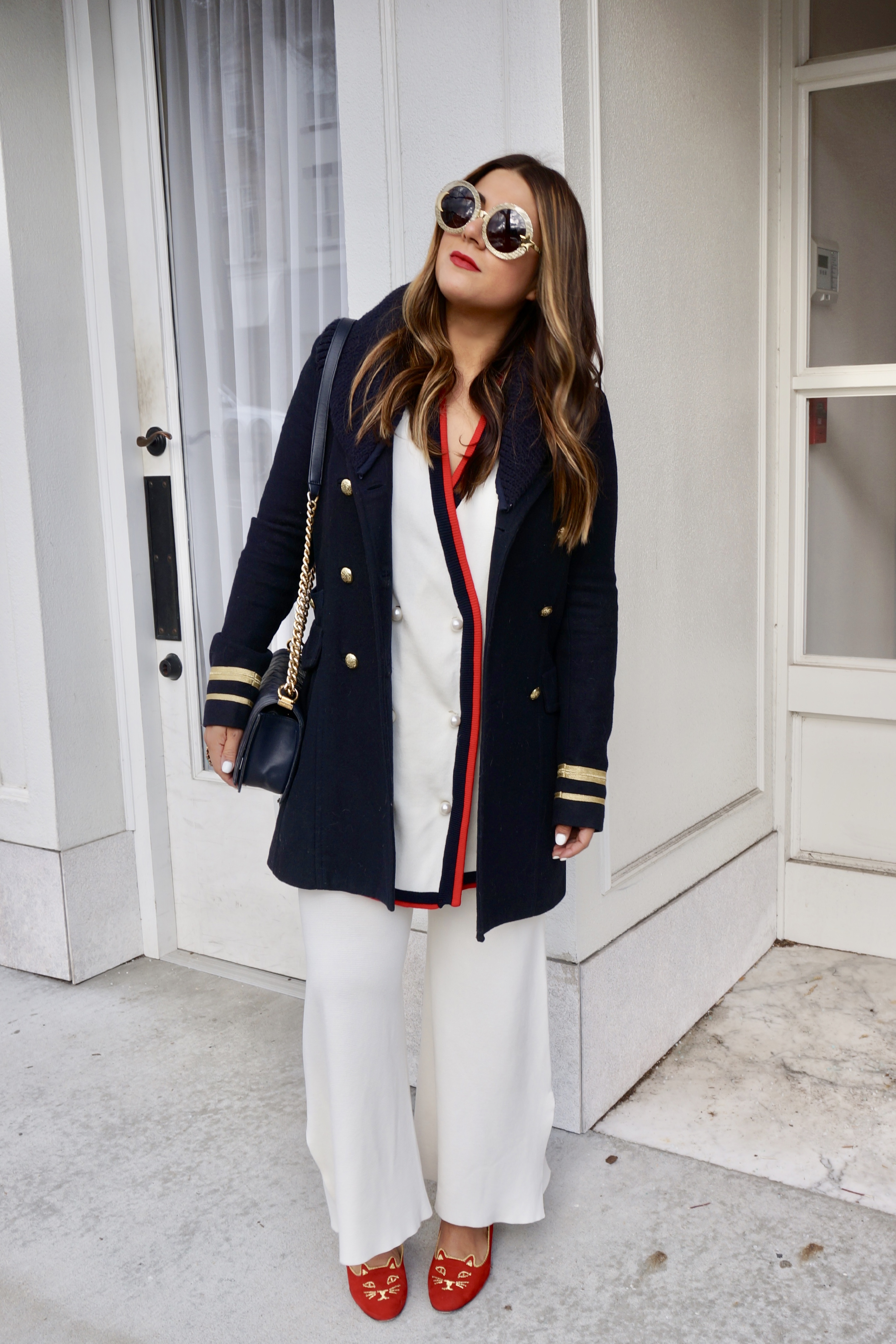 zara pearl jacket