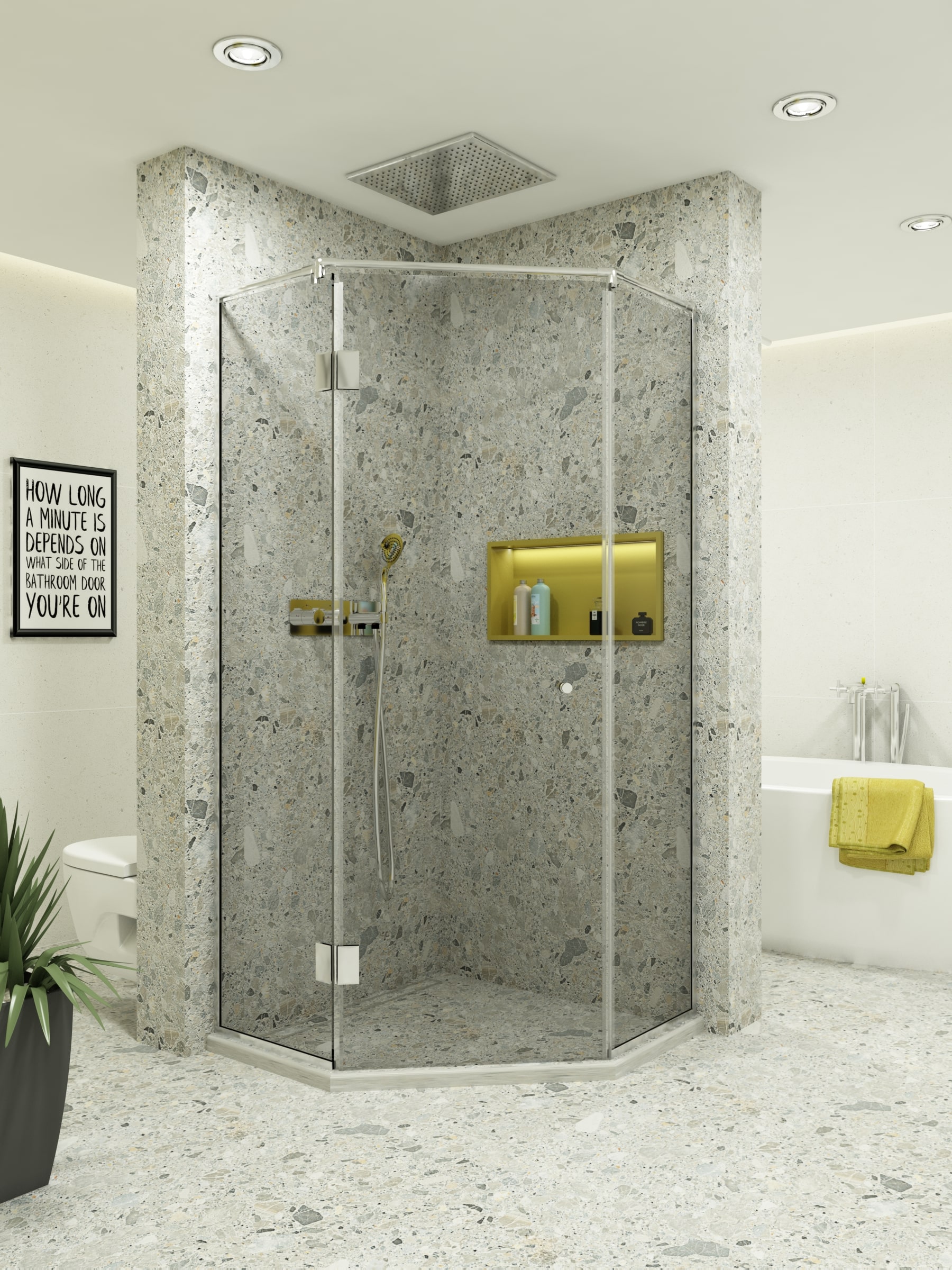 душ кабина модел gb006 от Glass Box