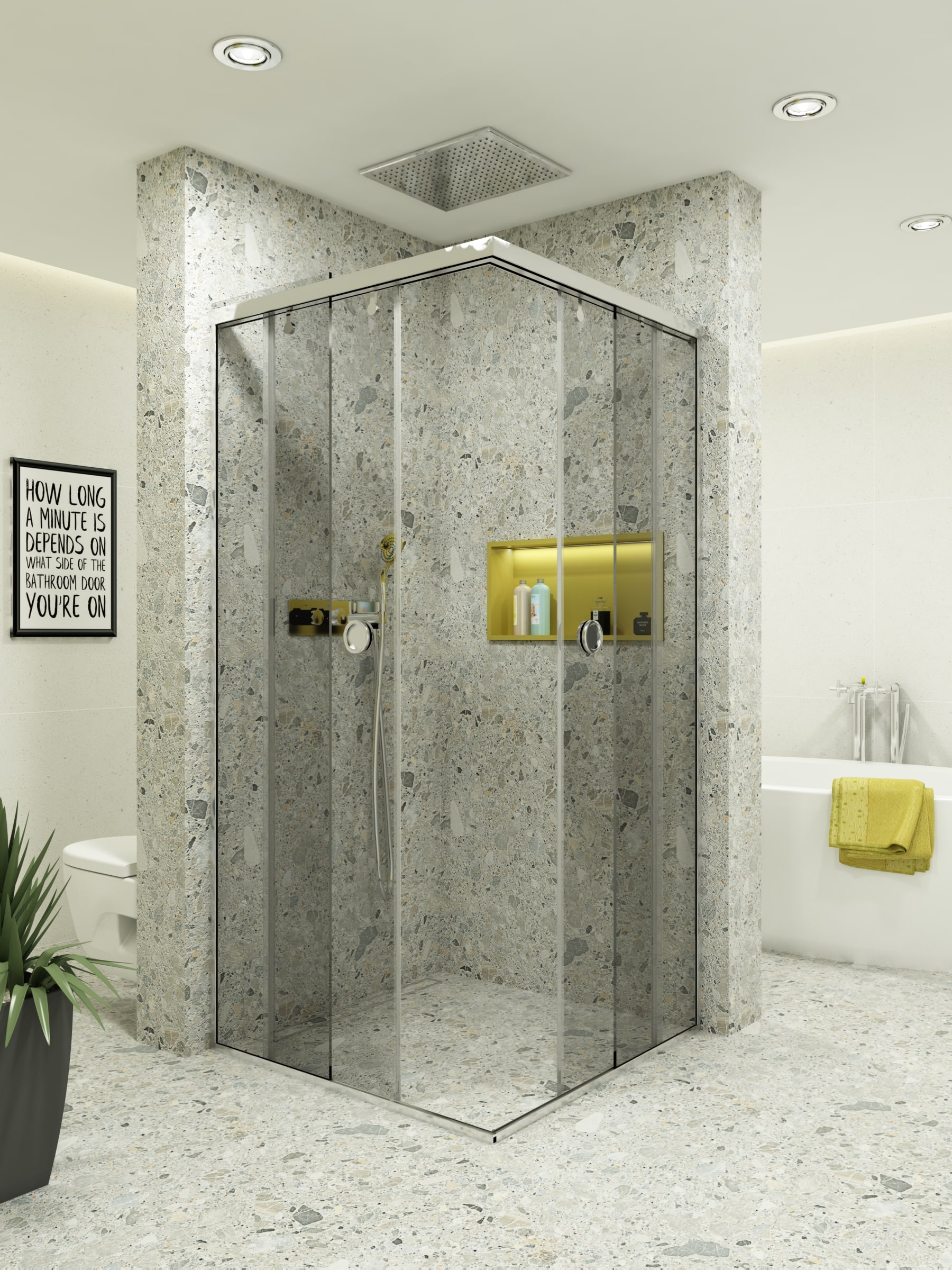 душ кабина модел gb013 от Glass Box