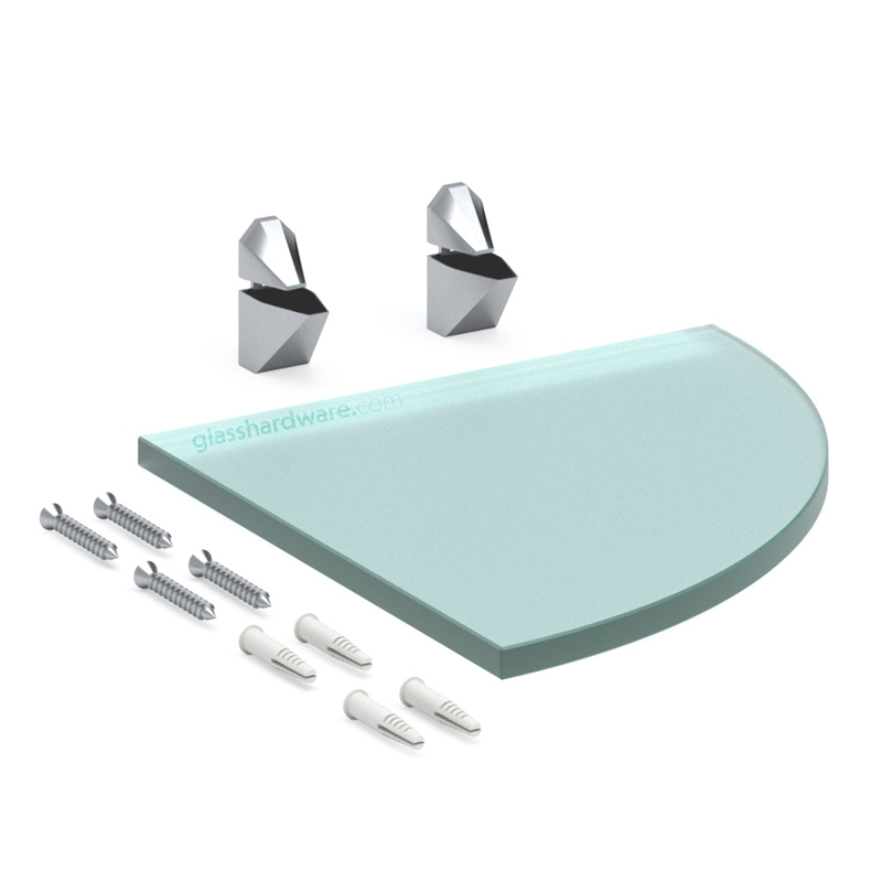 Shelf Alloy Clamp - Br Nickel Finish - Image 2