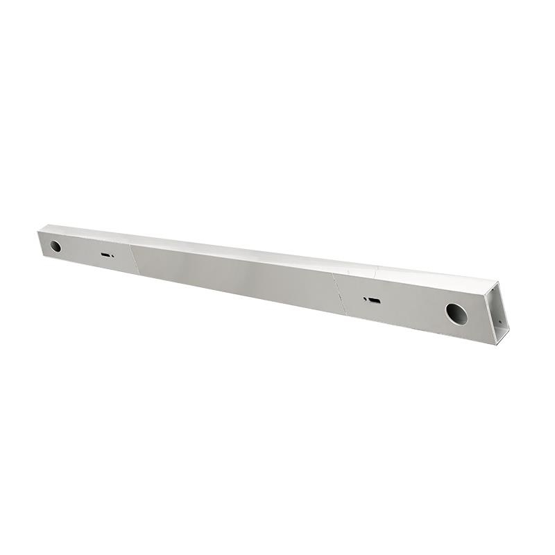 4" x 72" Double Door Header - Polished Stainless