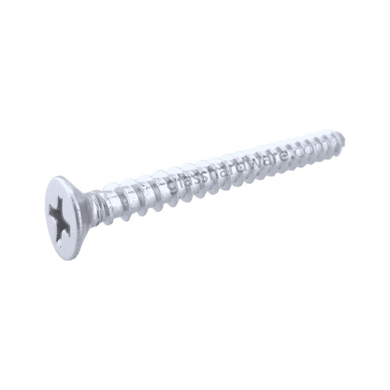 Stainless Steel Screw for Wall Mount Back Plate - Chrome Finish