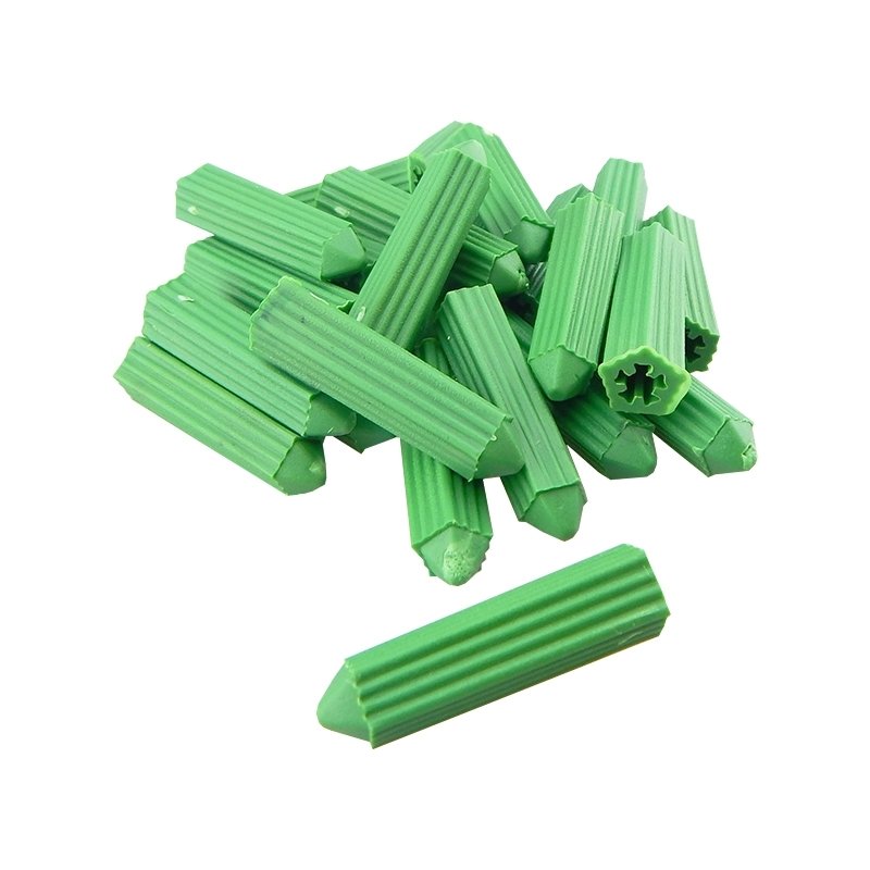 Plastic Screw Anchor 1/4" Hole x 1-1/4" Length -500pcs