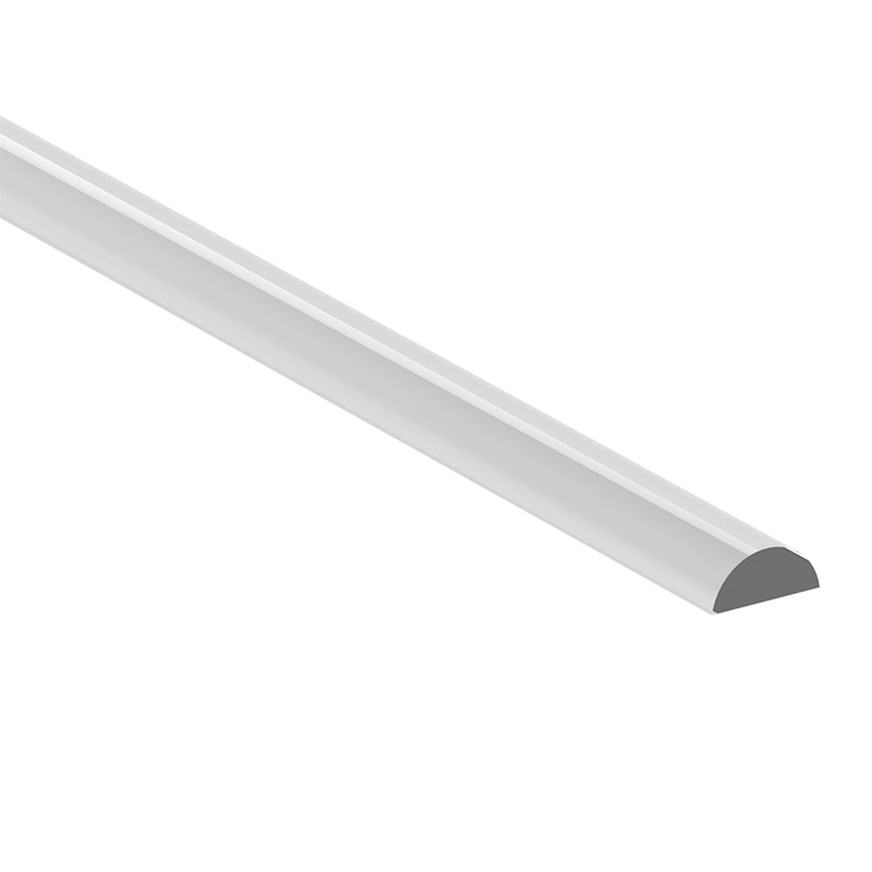 95" Translucent Bottom Half Round Threshold