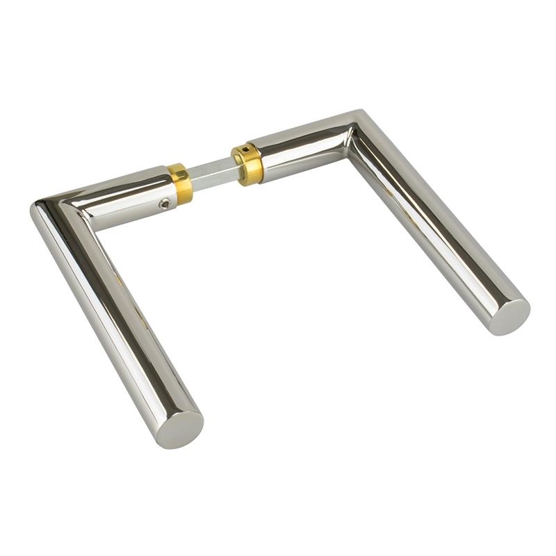 Lever Handle Modern Style Set - Polished
