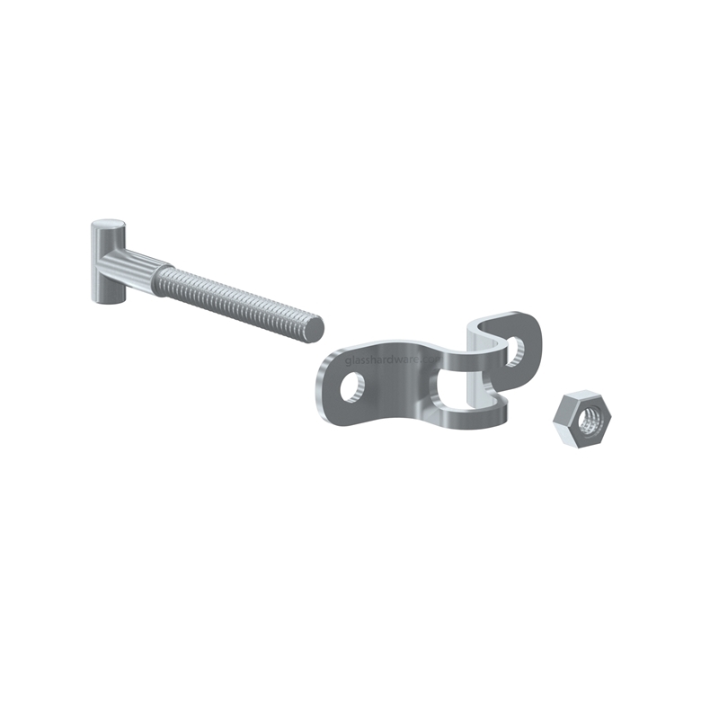 Threaded Wall Mount Terminal for Cable Railing System