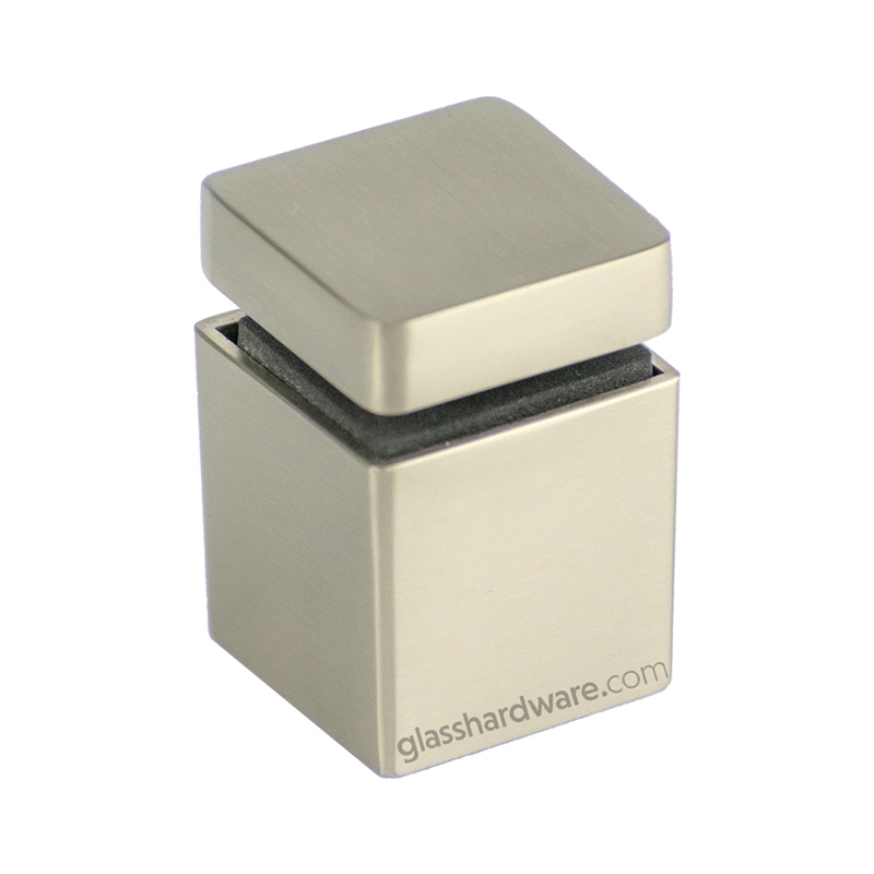 Square Shelf Alloy Clamp -Br.Nickel