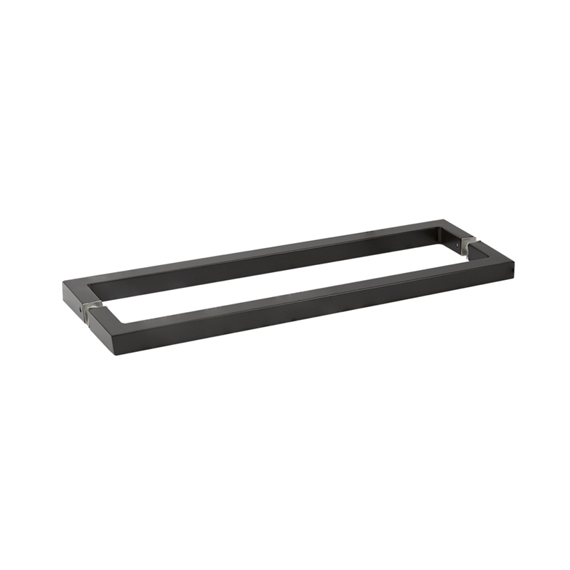 18" Back-to-Back Square Towel Bar - Oil Rbd. Bronze