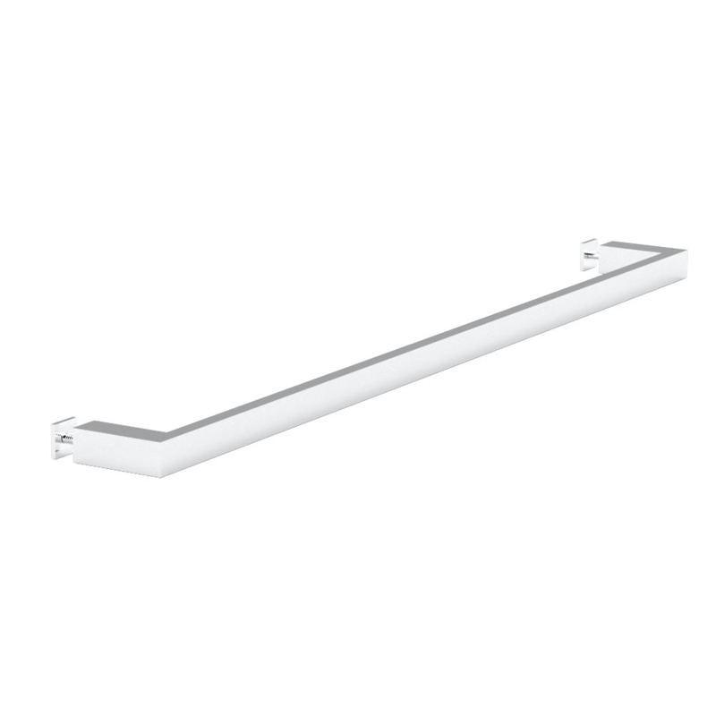 18” Square Towel Bar for Bypass System - Polished Stainless