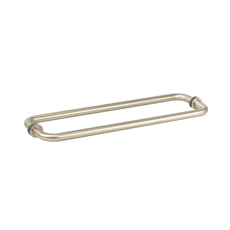 18" Back-to-Back Traditional Towel Bar - Br Nickel Finish