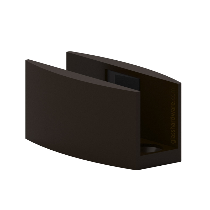 Sliding System Adjustable Floor Guide - Oil Rubbed Bronze